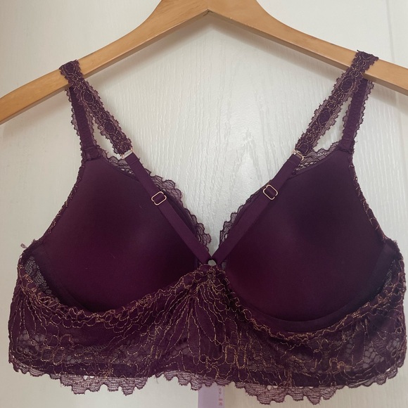 FENTY Romantic Corded Lace Push-Up Bra- 36B - Picture 4 of 4